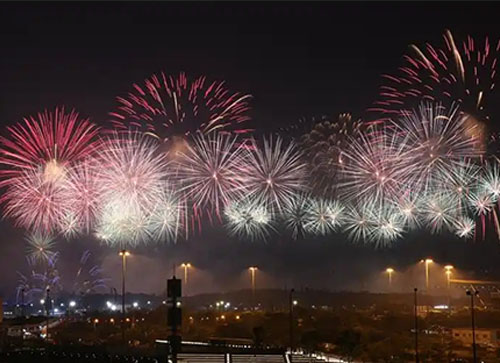 永和县焰火晚会