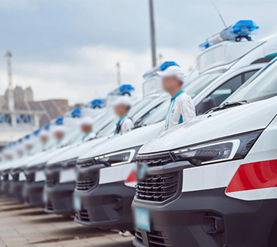 永和县服务车队展示